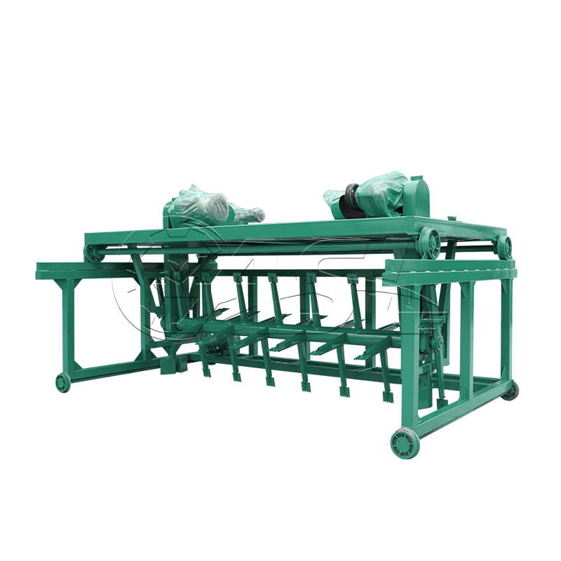 Trough type turning machine