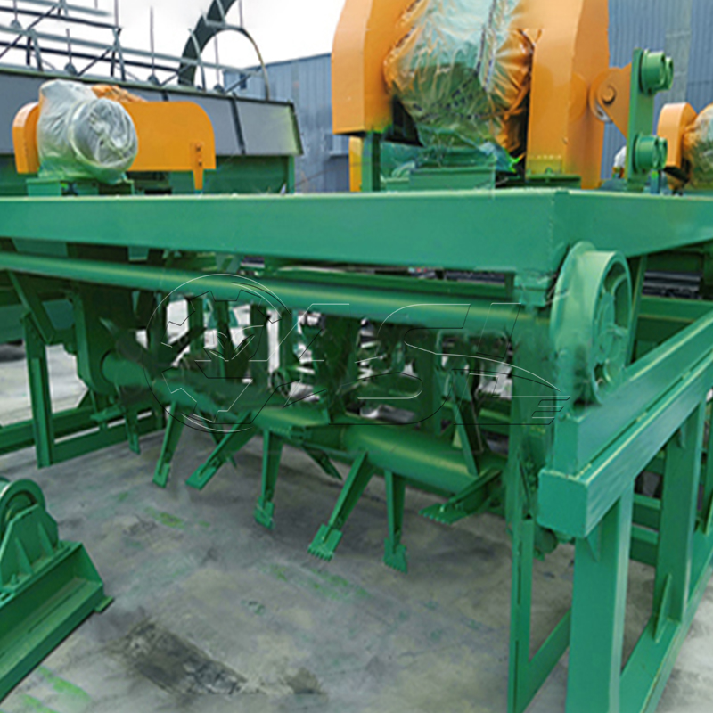 Trough type turning machine