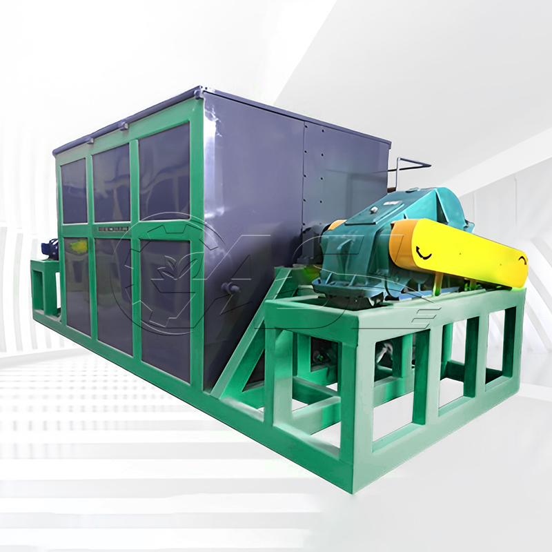Horizontal fermentation tank