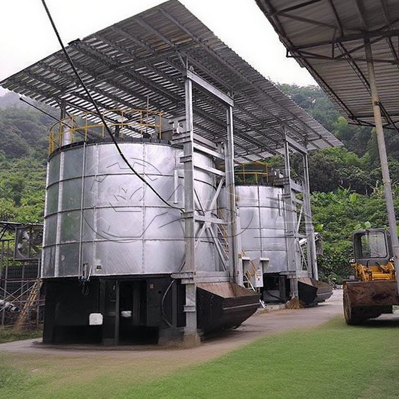 Organic fertilizer fermentation tank