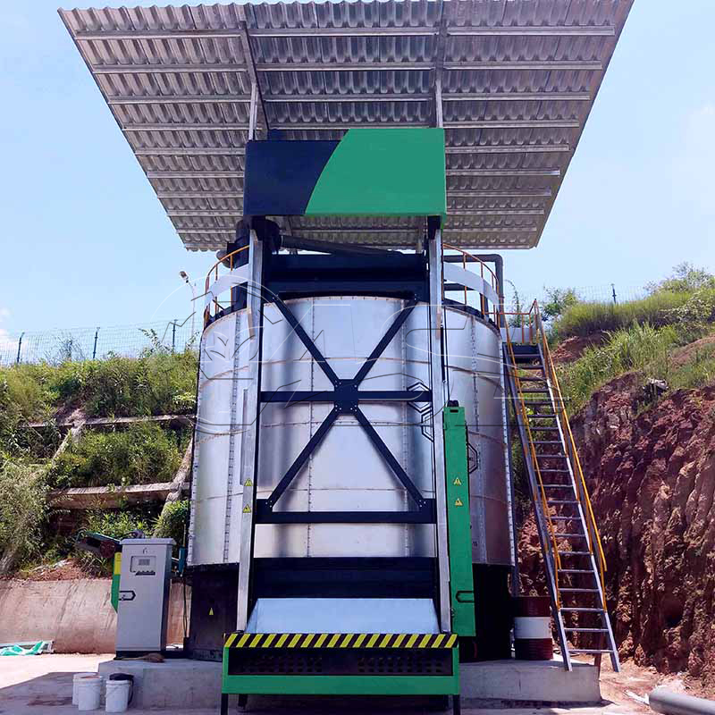 Organic fertilizer fermentation tank