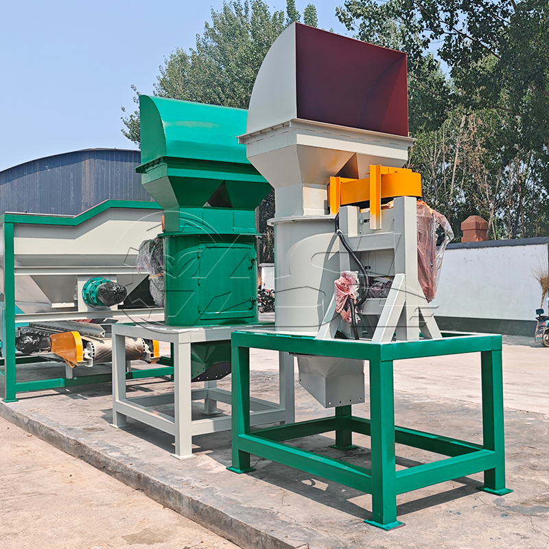 New vertical crusher