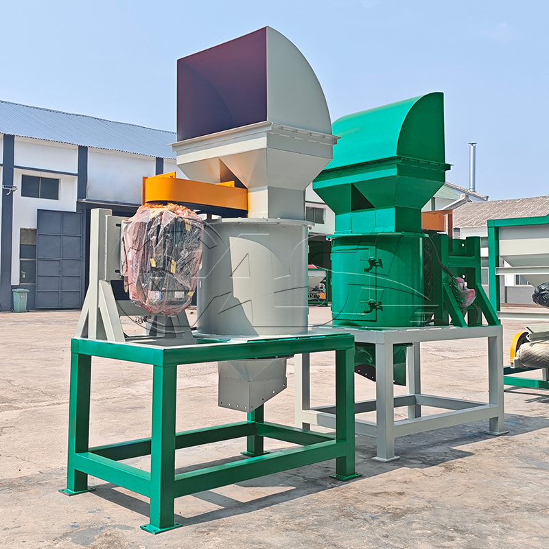 New vertical crusher