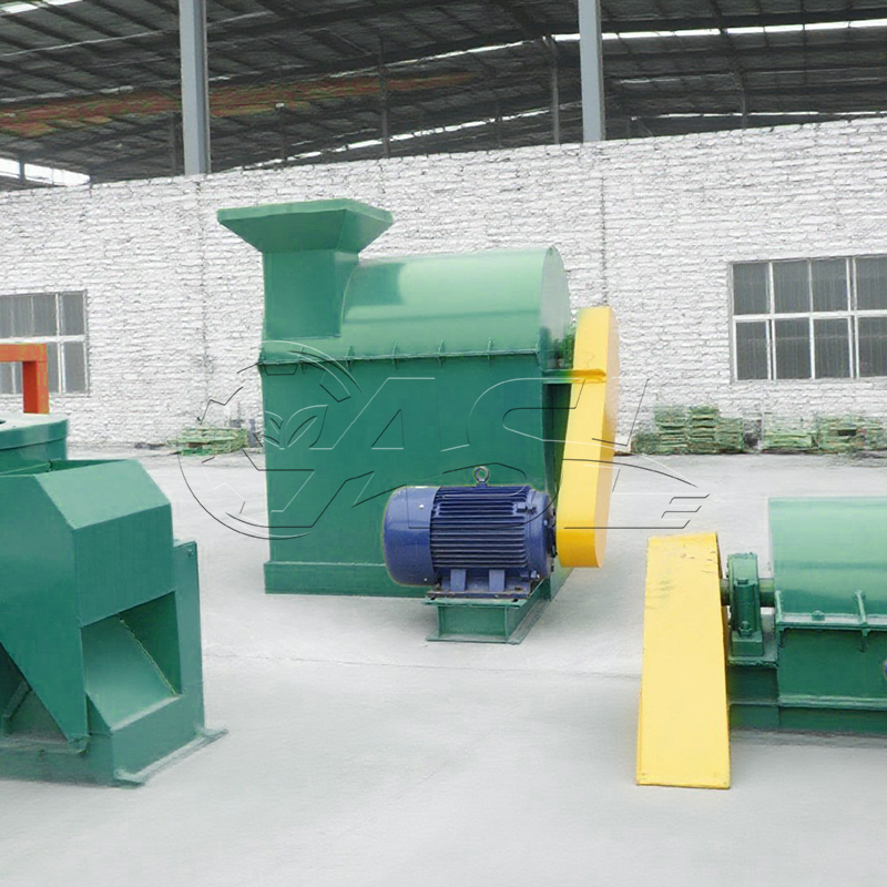 Semi-wet material crusher