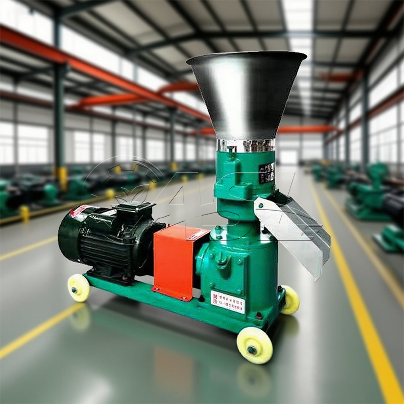 Flat die pelletizer