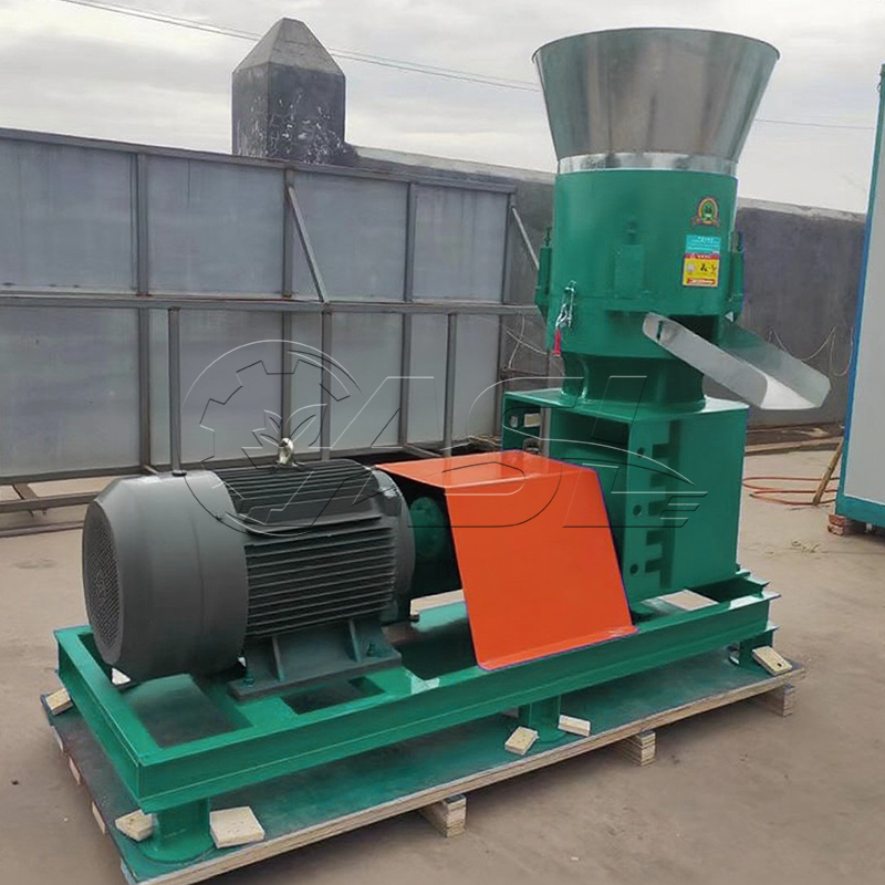 Flat die pelletizer