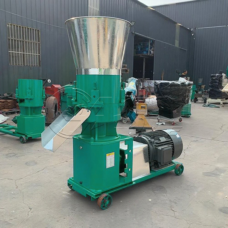 Flat die pelletizer