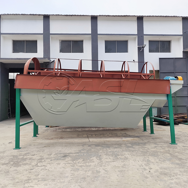 Drum screening machine