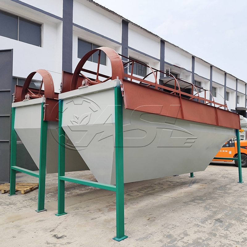 Drum screening machine
