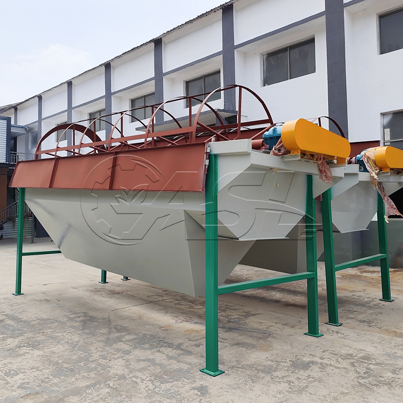 Drum screening machine