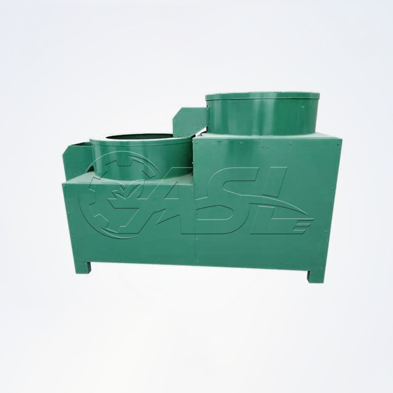 Organic fertilizer rounding machine