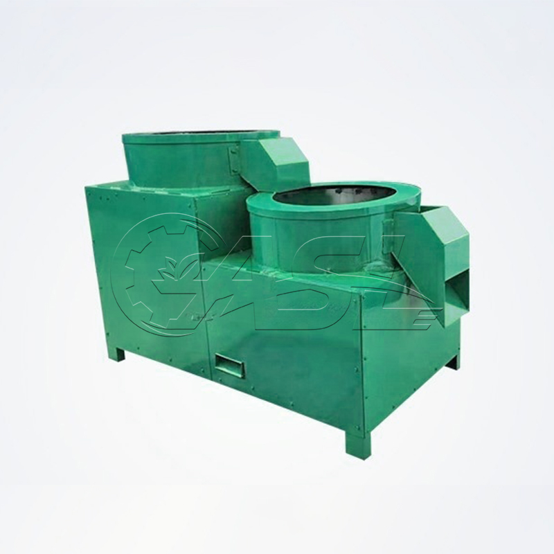 Organic fertilizer rounding machine