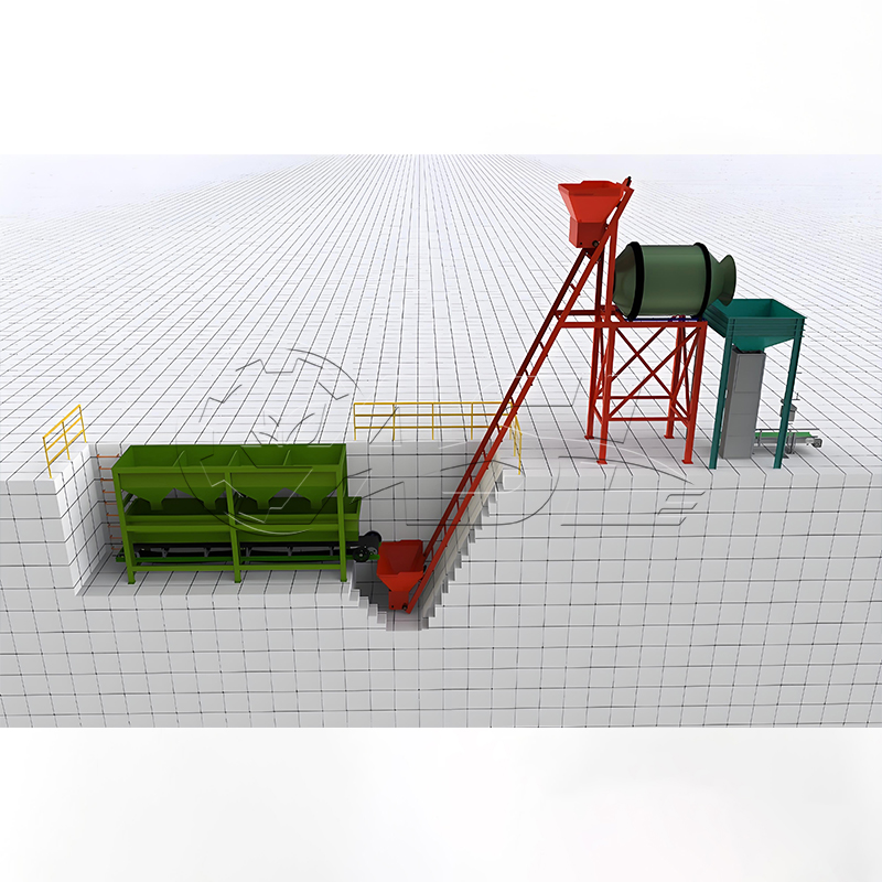 Bulk Blending Fertilizer Production Line