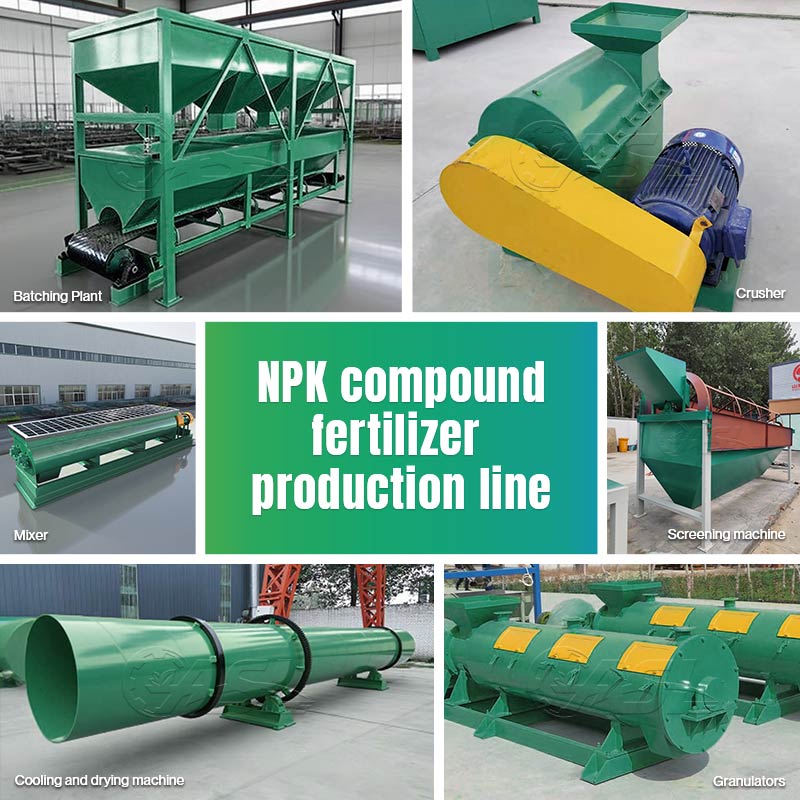 NPK compound fertilizer production line