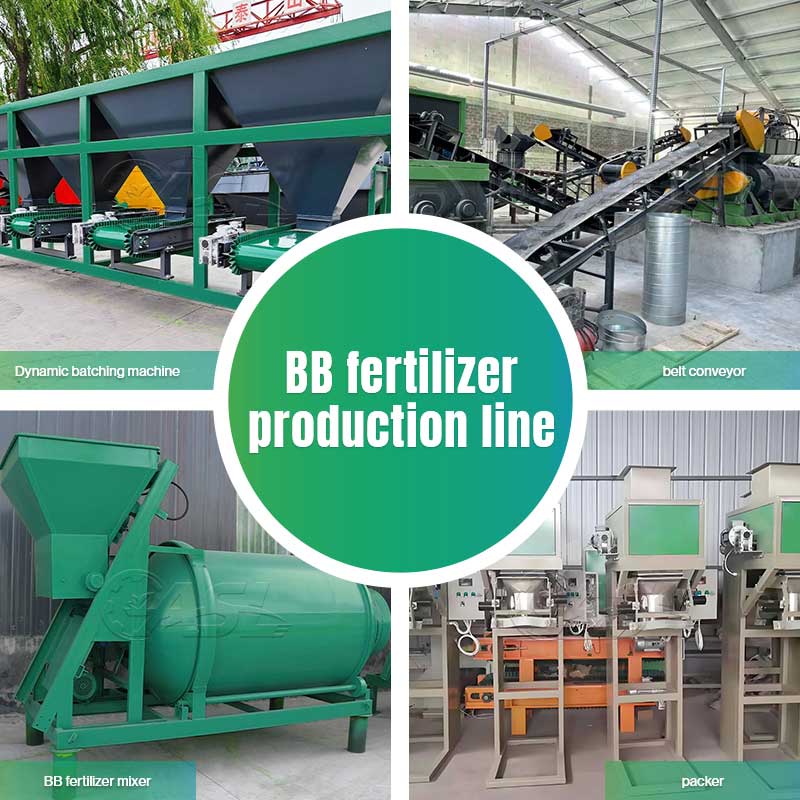 BB fertilizer production line