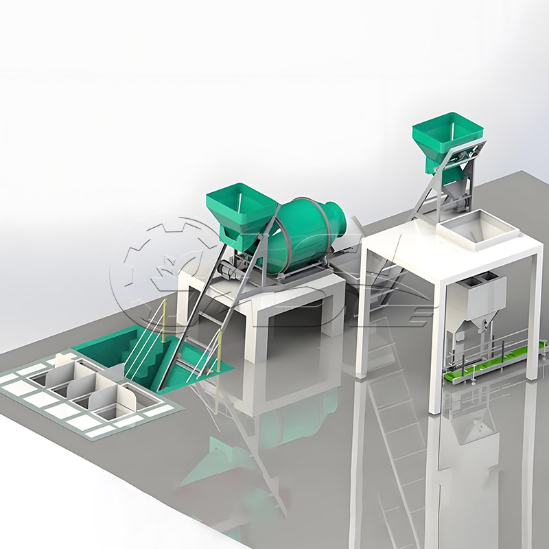 BB fertilizer production line